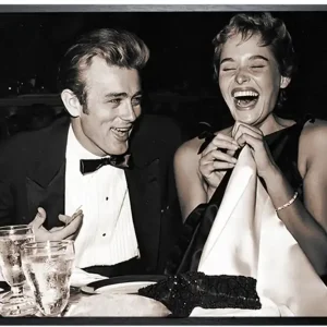 Art Print James Dean & Ursula Andress AAE501 Finale Uitverkoop